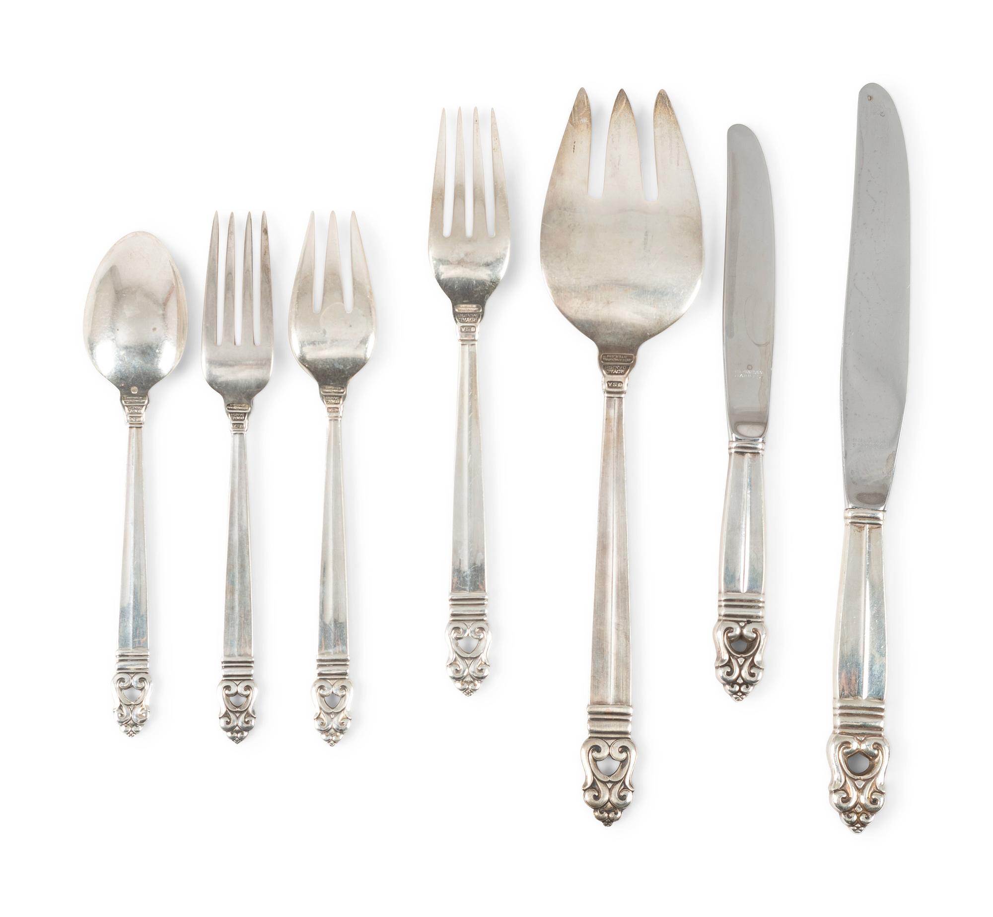 An International Silver 'Royal Danish' Flatware Set