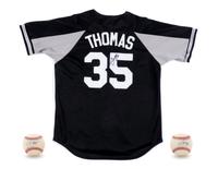 A Group of Three Frank Thomas Signed Items,