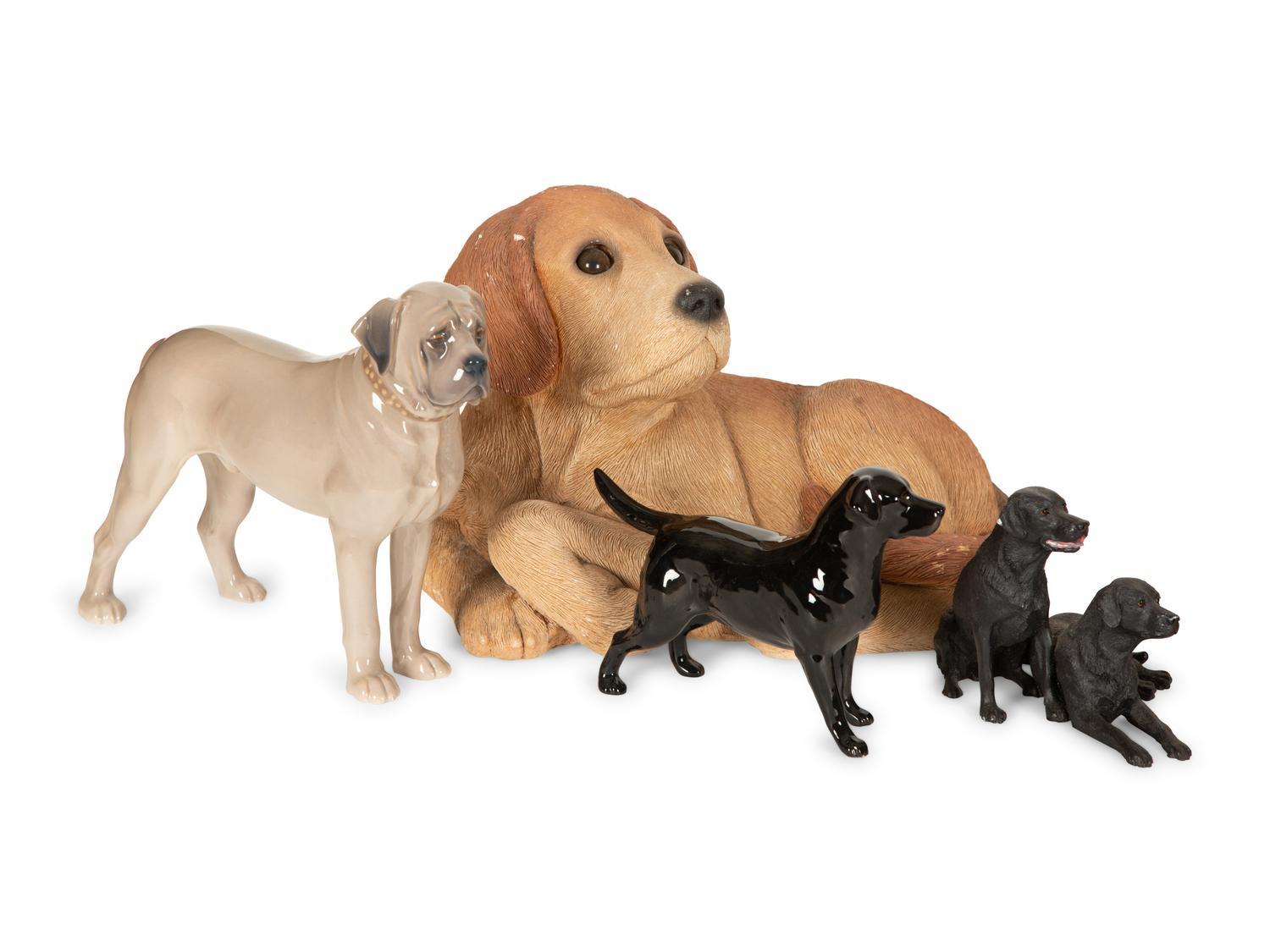 A Collection of Dog Figures