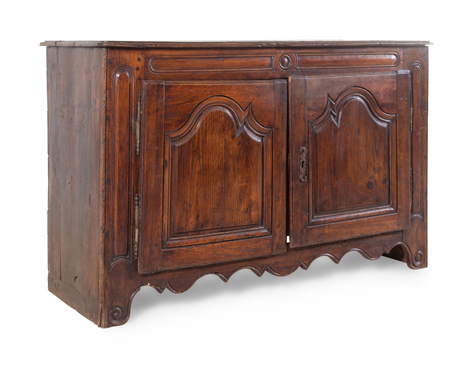 A French Provincial Oak Cabinet