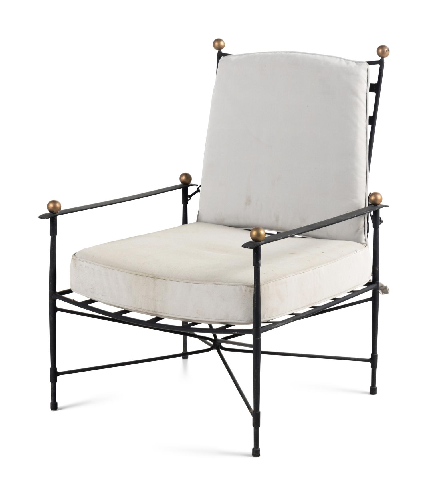 A Set of Six Mario Papperzini 'Amalfi' Reclining Armchairs