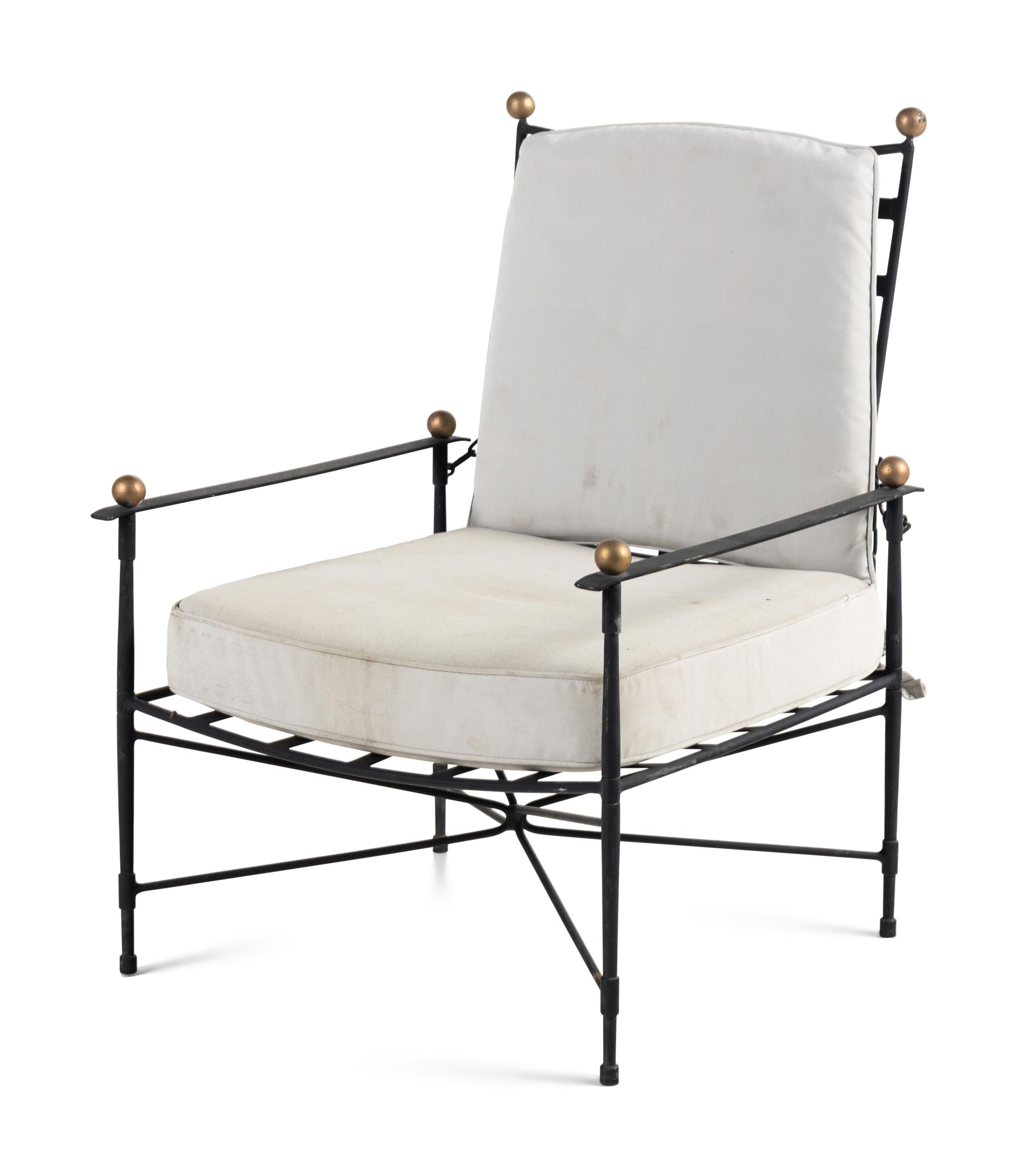 A Set of Six Mario Papperzini 'Amalfi' Reclining Armchairs