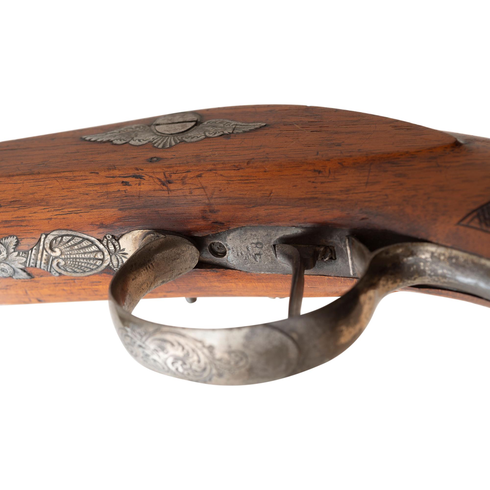 Pair of mid-19th Century Germanic Percussion Target Pistols by A. Dickore of Giessen