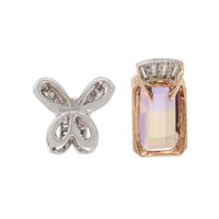 COLLECTION OF GOLD SLIDE PENDANTS