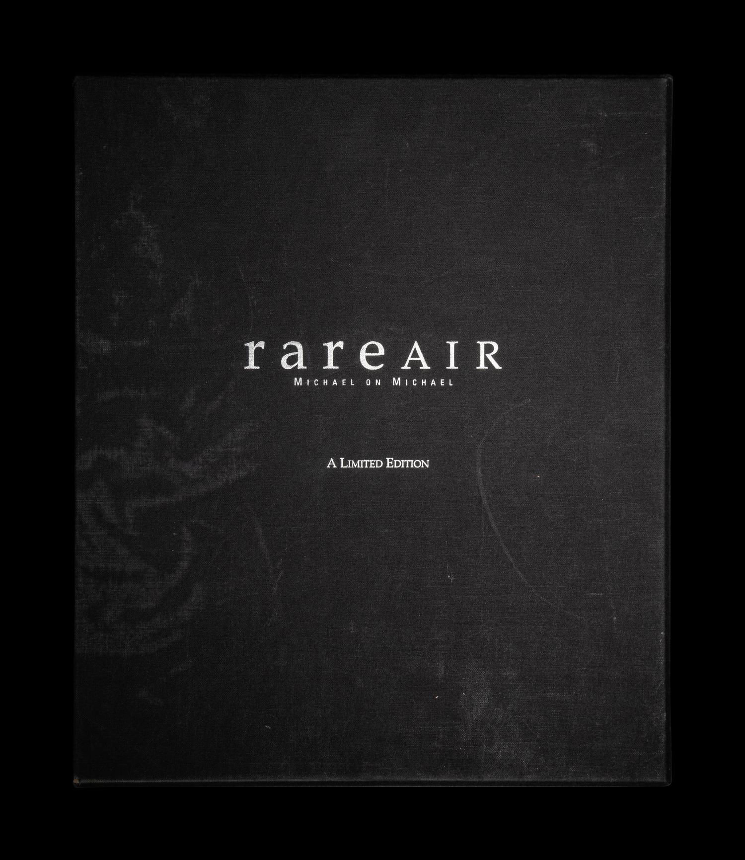 A Michael Jordan Signed Autographed Limited Edition Rare Air Book (Upper Deck Authenticated),