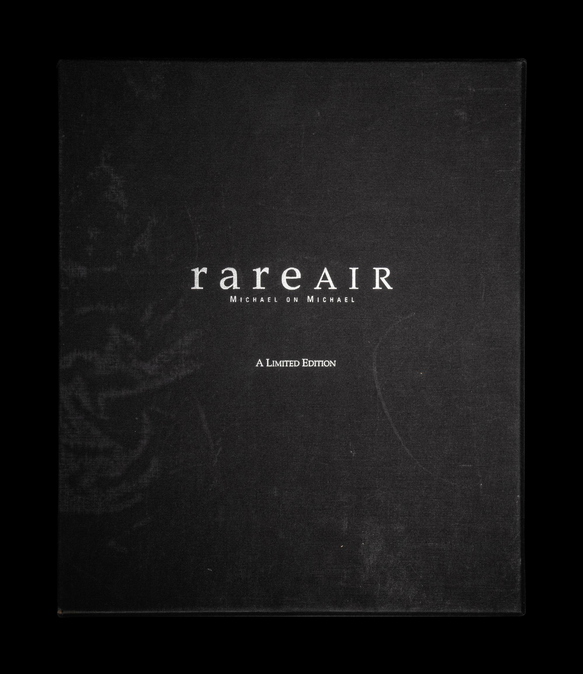 A Michael Jordan Signed Autographed Limited Edition Rare Air Book (Upper Deck Authenticated),