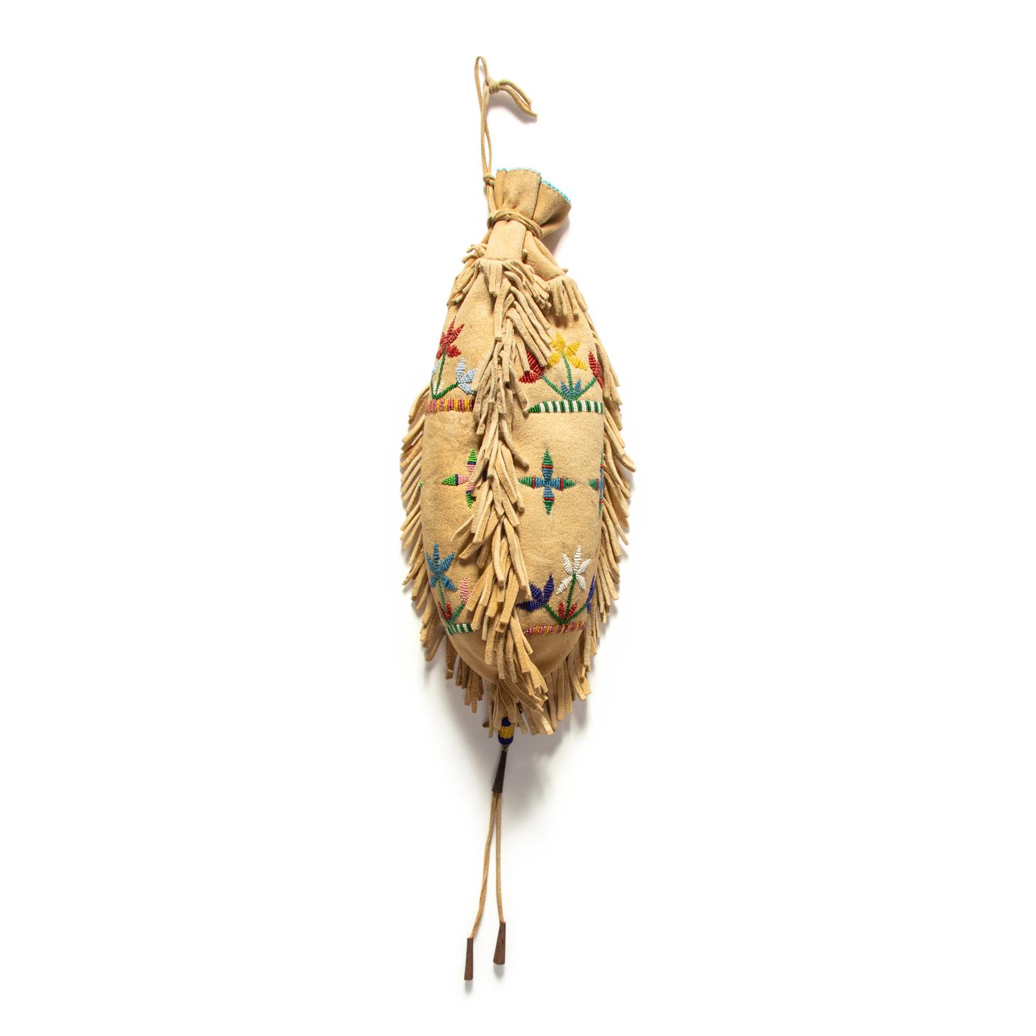 Sioux Beaded Three-Sided Bag