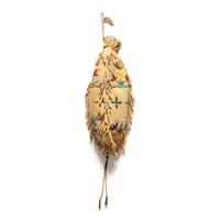 Sioux Beaded Three-Sided Bag