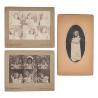[EARLY PHOTOGRAPHY - PORTRAITURE]. A group of portraits of infants and children, comprising: