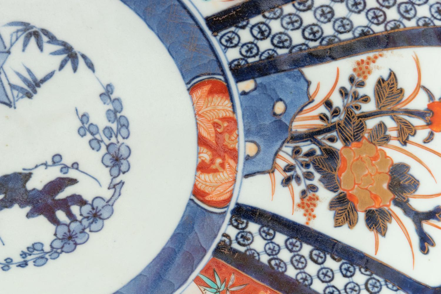 Six Imari Porcelain Articles