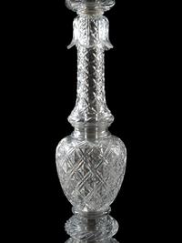 A Pair of Baccarat Cut Glass Tsarine Twenty-Four-Light Torchères
