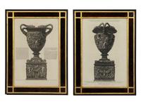 A Pair of Urn Engravings After Giovanni Piranesi