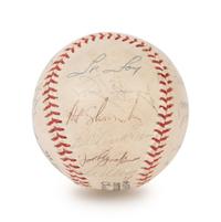 A Vintage 1970 New York Mets Team Signed Autograph Baseball Including Nolan Ryan and Tom Seaver (PSA Authentic)