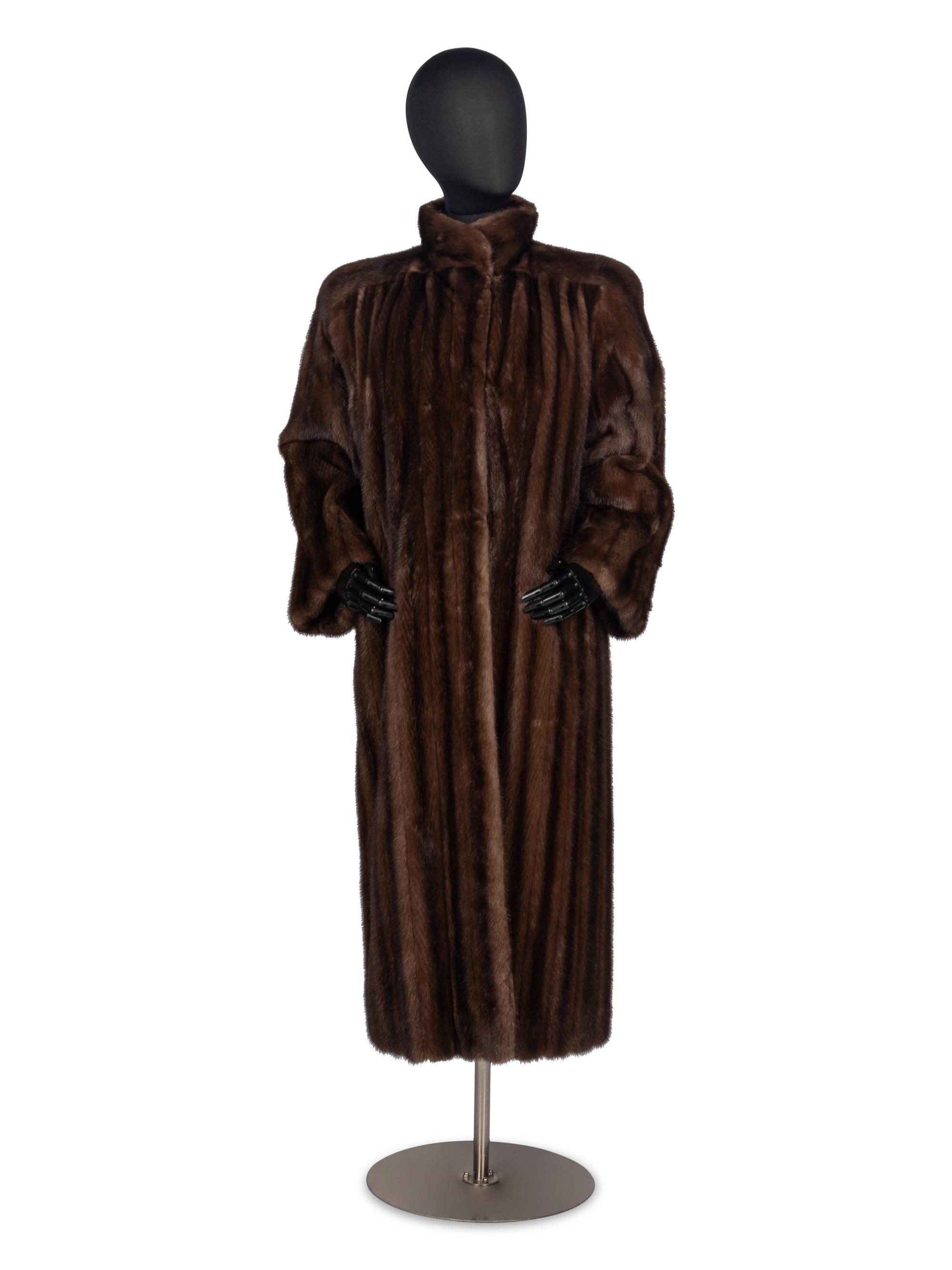 Galanos Mink Coat