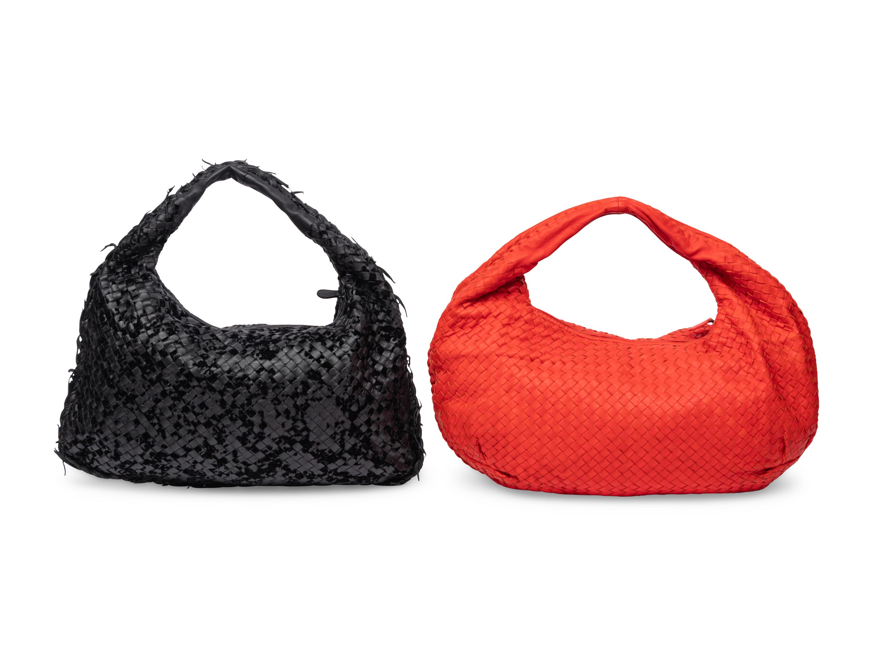 Bottega Veneta, Two Intrecciato Handbags