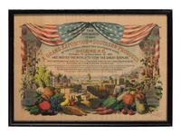 [POST-RECONSTRUCTION]. The South has United to make a Grand Exposition of Southern Products , in the Capital City of the Old North State Raleigh, NC, and Invites the World to View the Great Display . Baltimore, MD: A. Hoen & Co, 1891.