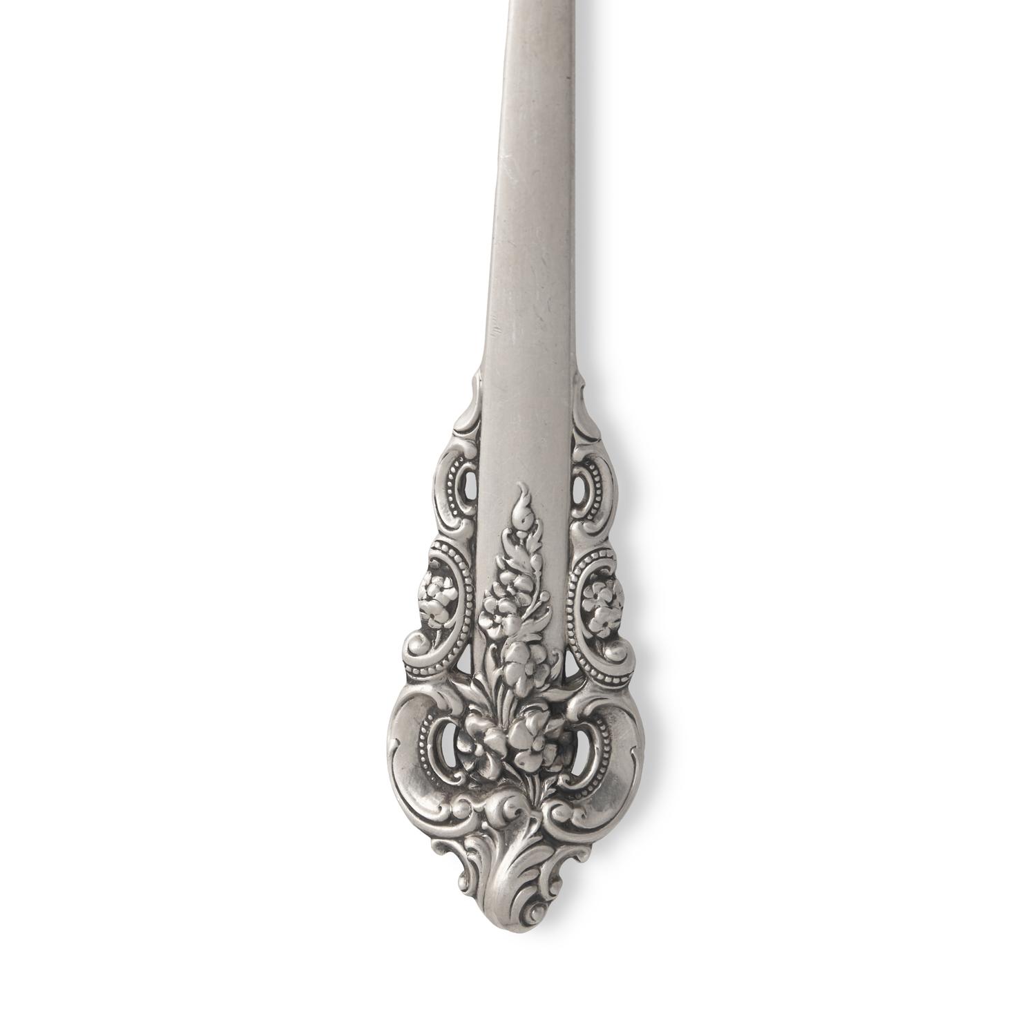 An American Silver Flatware Service – Grand Baroque Pattern, by Wallace