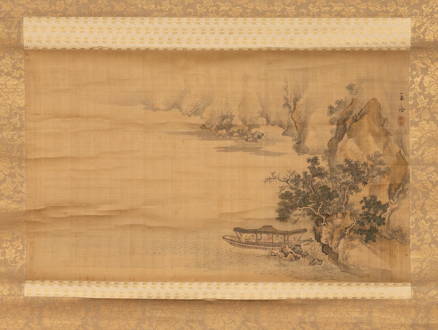 Three Japanese Kakejiku Paintings
