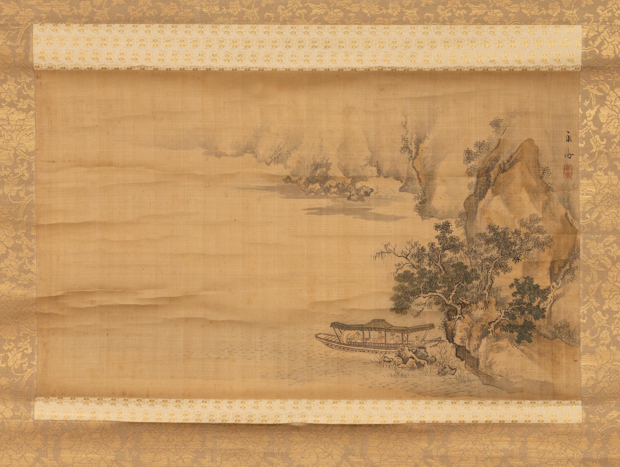 Three Japanese Kakejiku Paintings