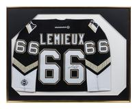 A Mario Lemieux Signed Pittsburgh Penguins Jersey (Koho),
