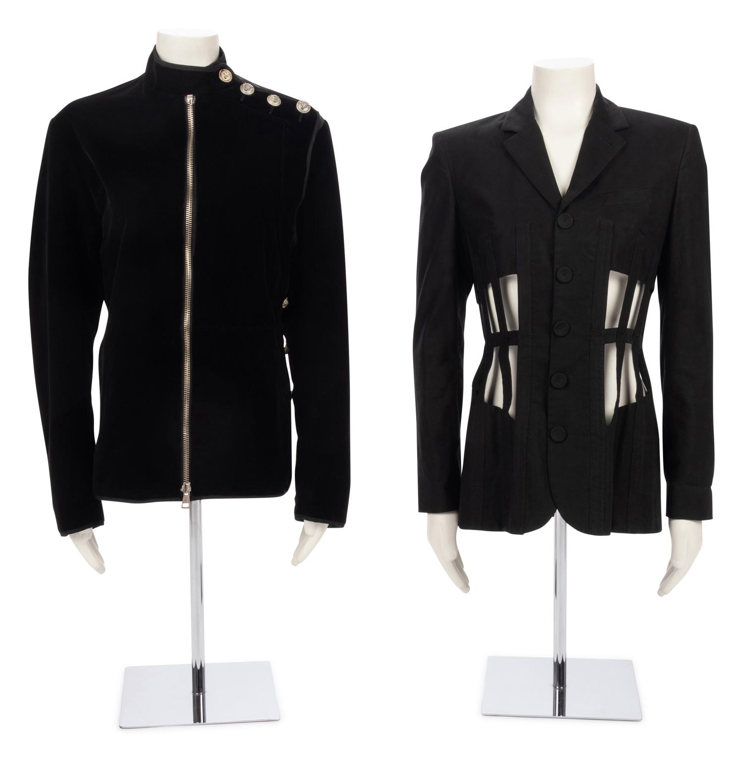 Three Jean Paul Gaultier Pieces; Two Jackets, One Vest, 1990s