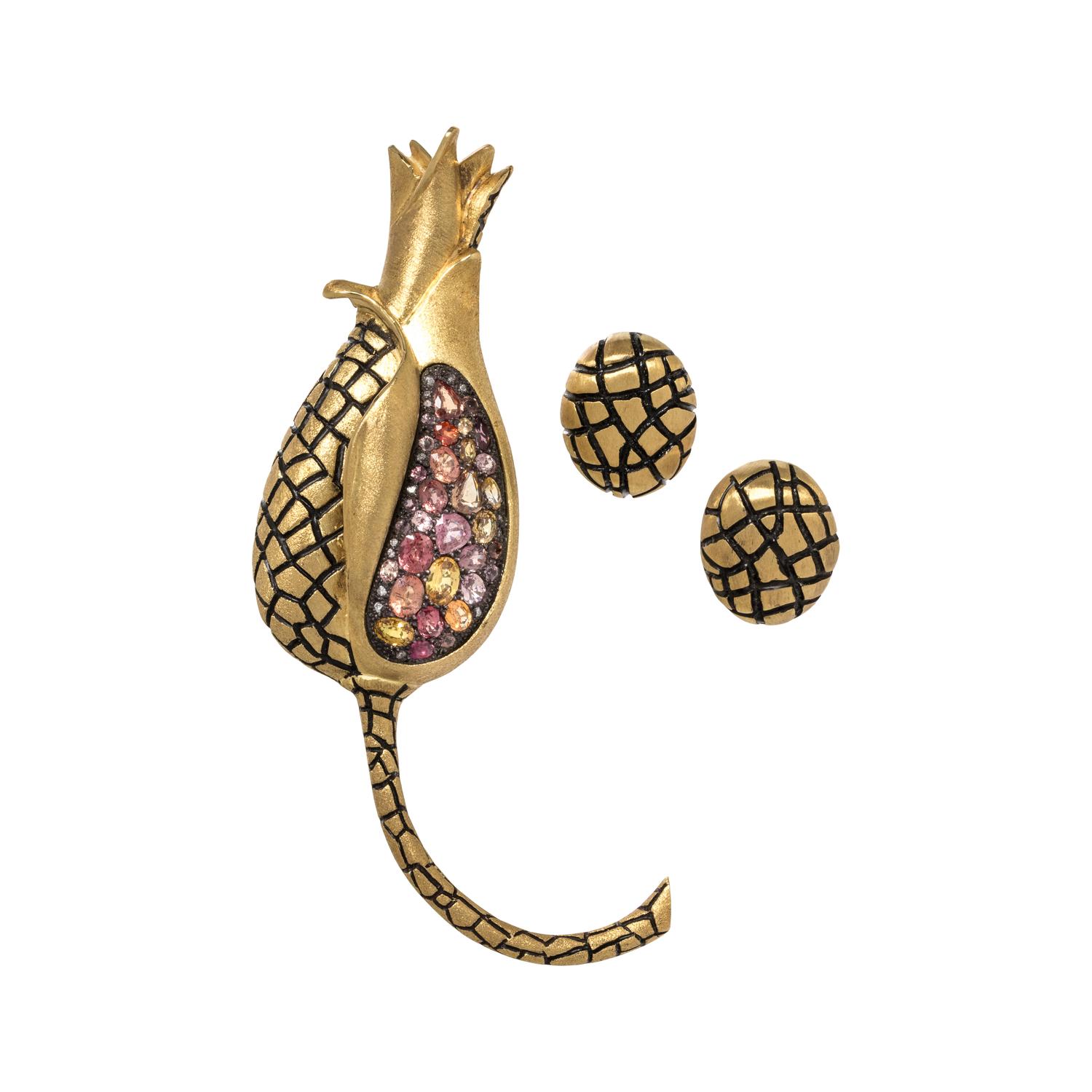 DOROTA, YELLOW GOLD SET