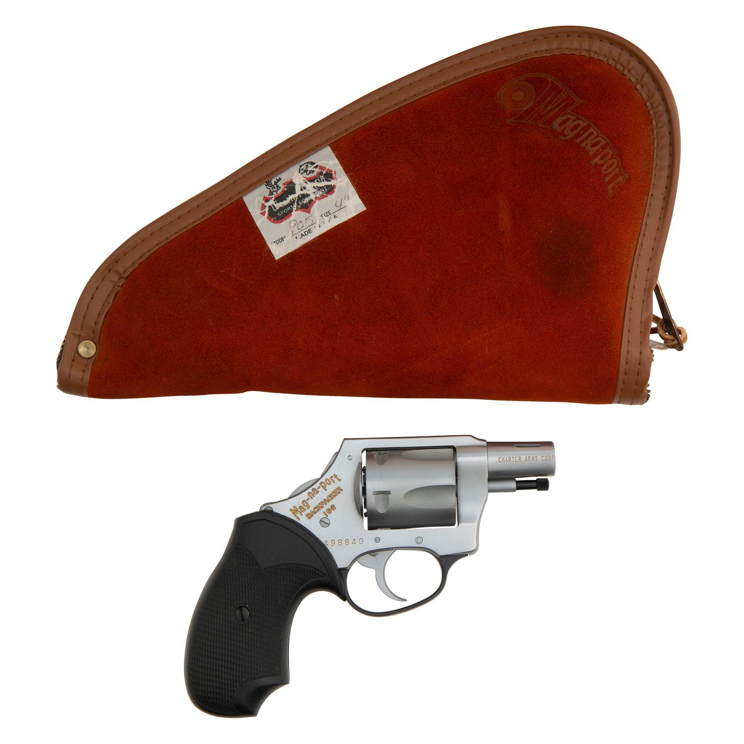 *Charter Arms Mag-na-Port Backpacker 166 Revolver in Soft Case