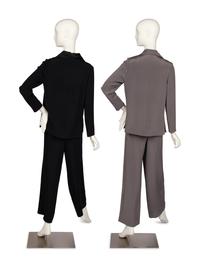 Two Christian Dior Haute Couture Pantsuits, 2012-14