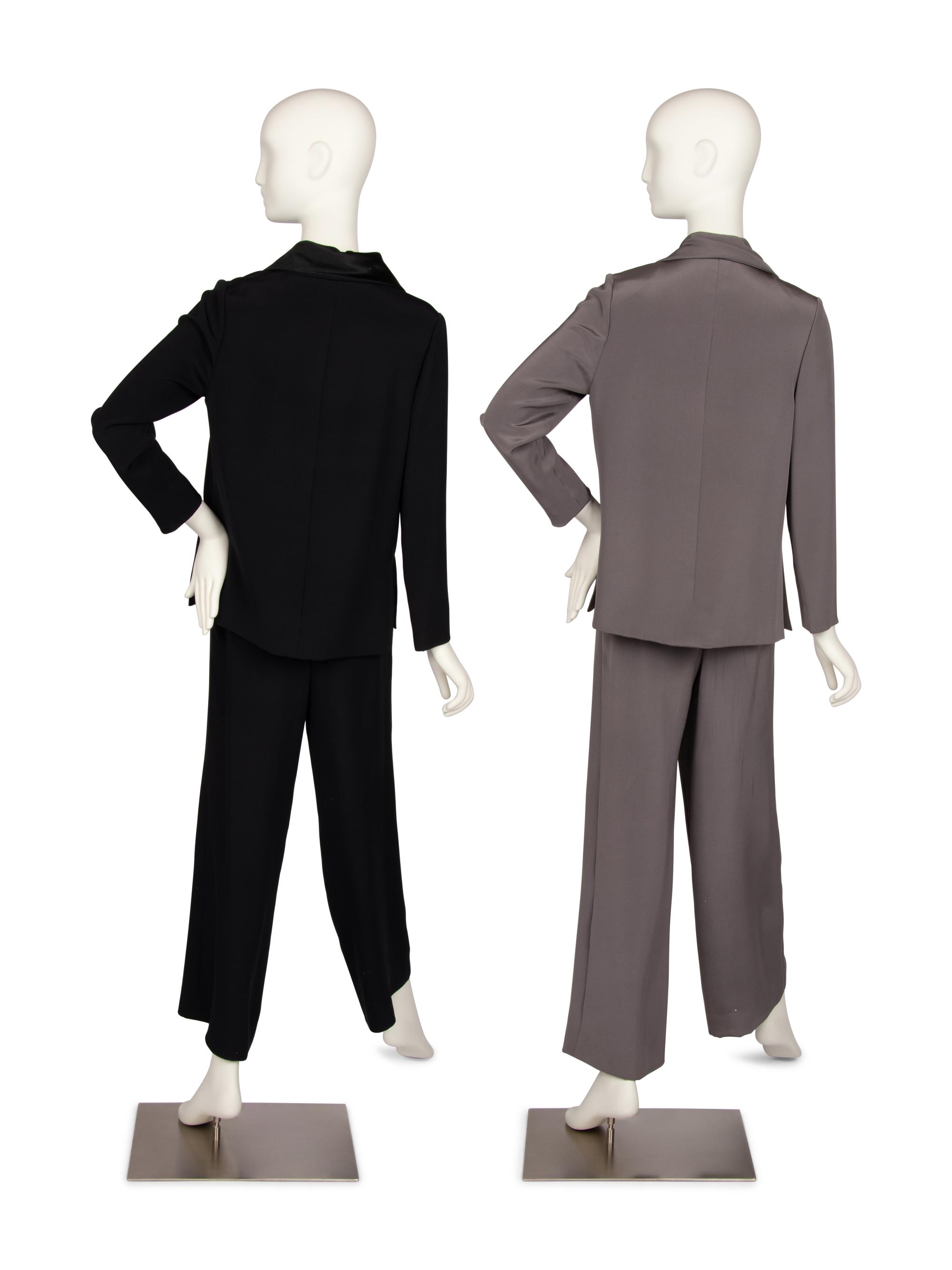 Two Christian Dior Haute Couture Pantsuits, 2012-14