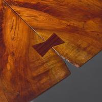 Conoid dining table with 4 butterfly joints, 1971