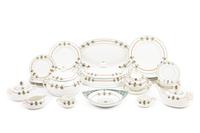 A Russian Porcelain Dinner Service