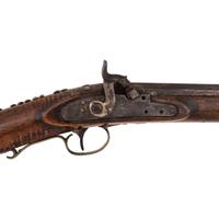 Tack Decorated Percussion Altered Leman Rifle