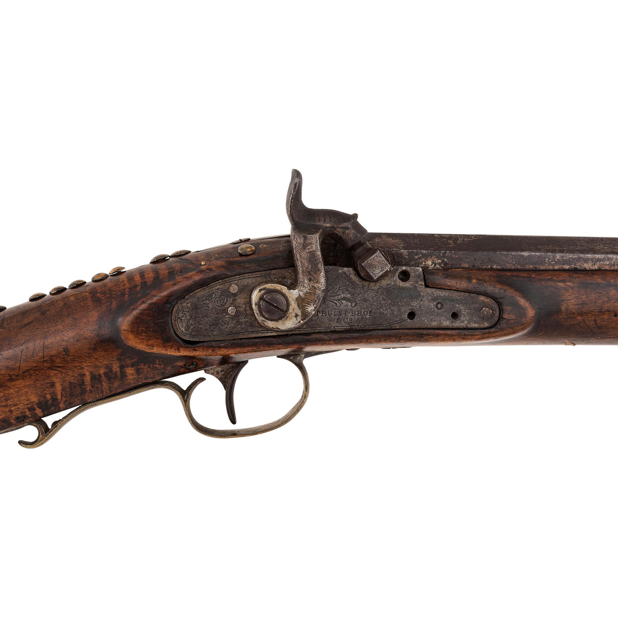 Tack Decorated Percussion Altered Leman Rifle