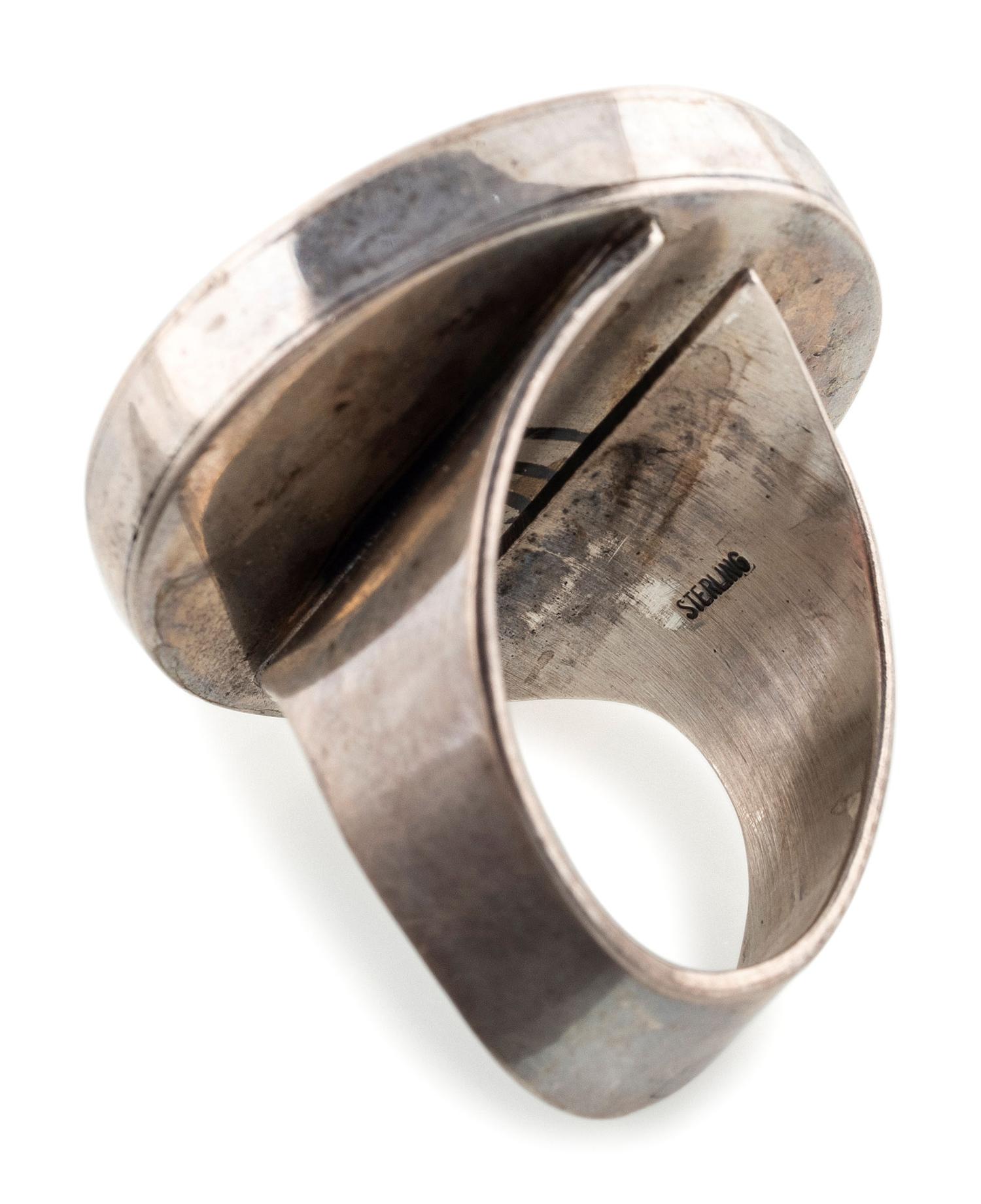 Blackfeet, Navajo, and Southwestern-style Silver Rings