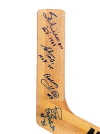 A Group of Chicago Blackhawks Signed Autograph Items (Including Bobby Hull, Stan Mikita and Tony Esposito),