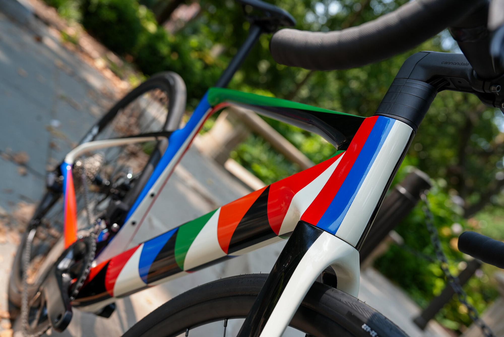 Odili Donald Odita (Nigerian-American, b. 1966) — Cannondale Synapse Carbon 4