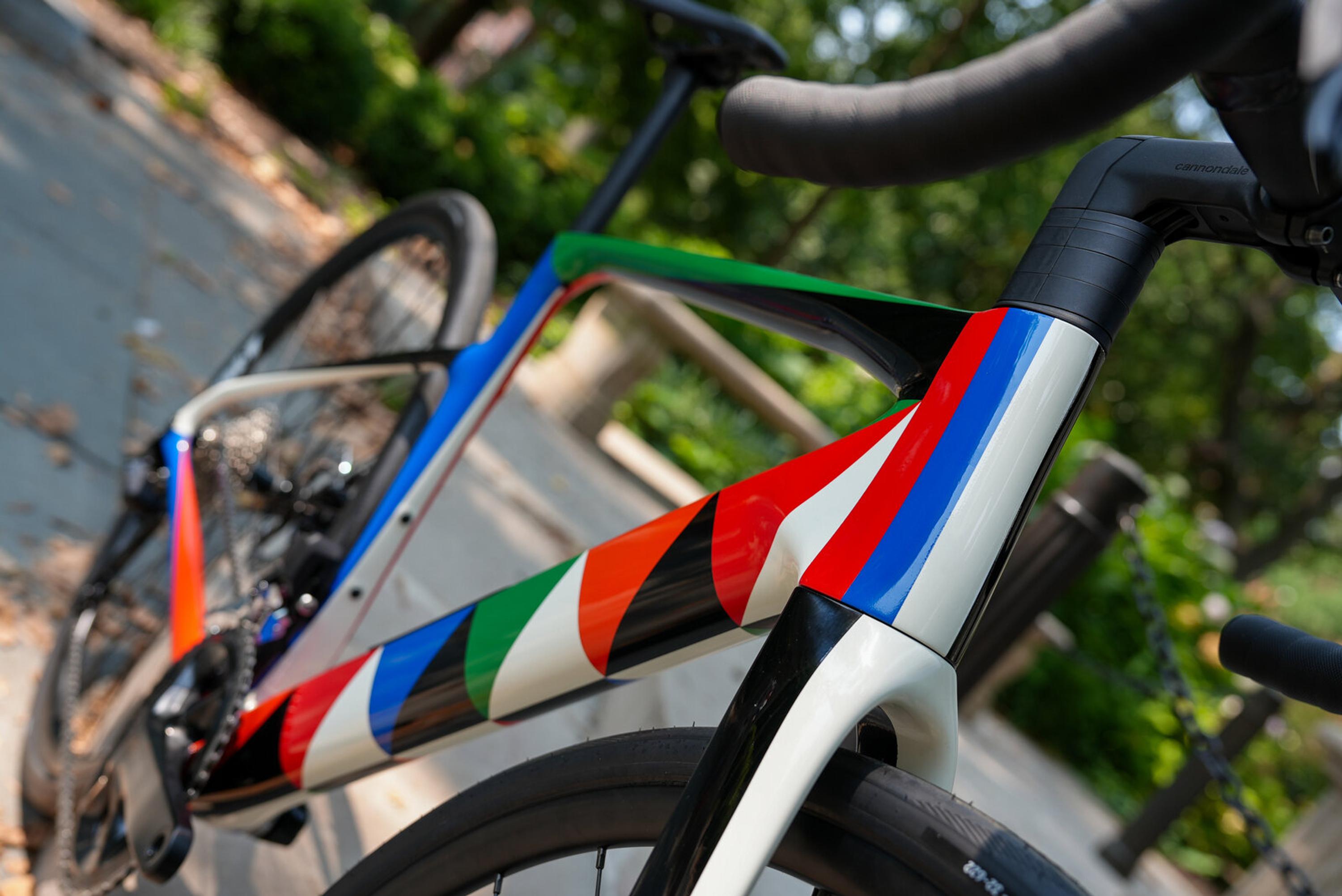 Odili Donald Odita (Nigerian-American, b. 1966) — Cannondale Synapse Carbon 4