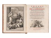 ULLOA Y DE LA TORRE GIRAL, Antonio de (1716-1773) and Jorge JUAN Y SANTACILLA (1712-1773). Voyage Historique De L'Amerique Meridionale Fait Par Ordre Du Roi D'Espagne . Paris: Charles-Antoine Jombert [but Amsterdam and Leipzig: Arkestee and Merkus], 1752.