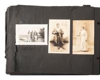 [EARLY PHOTOGRAPHY]. Album containing photos of a multi-generational African American family in Washington, DC. Ca early-to-mid 20th Century.