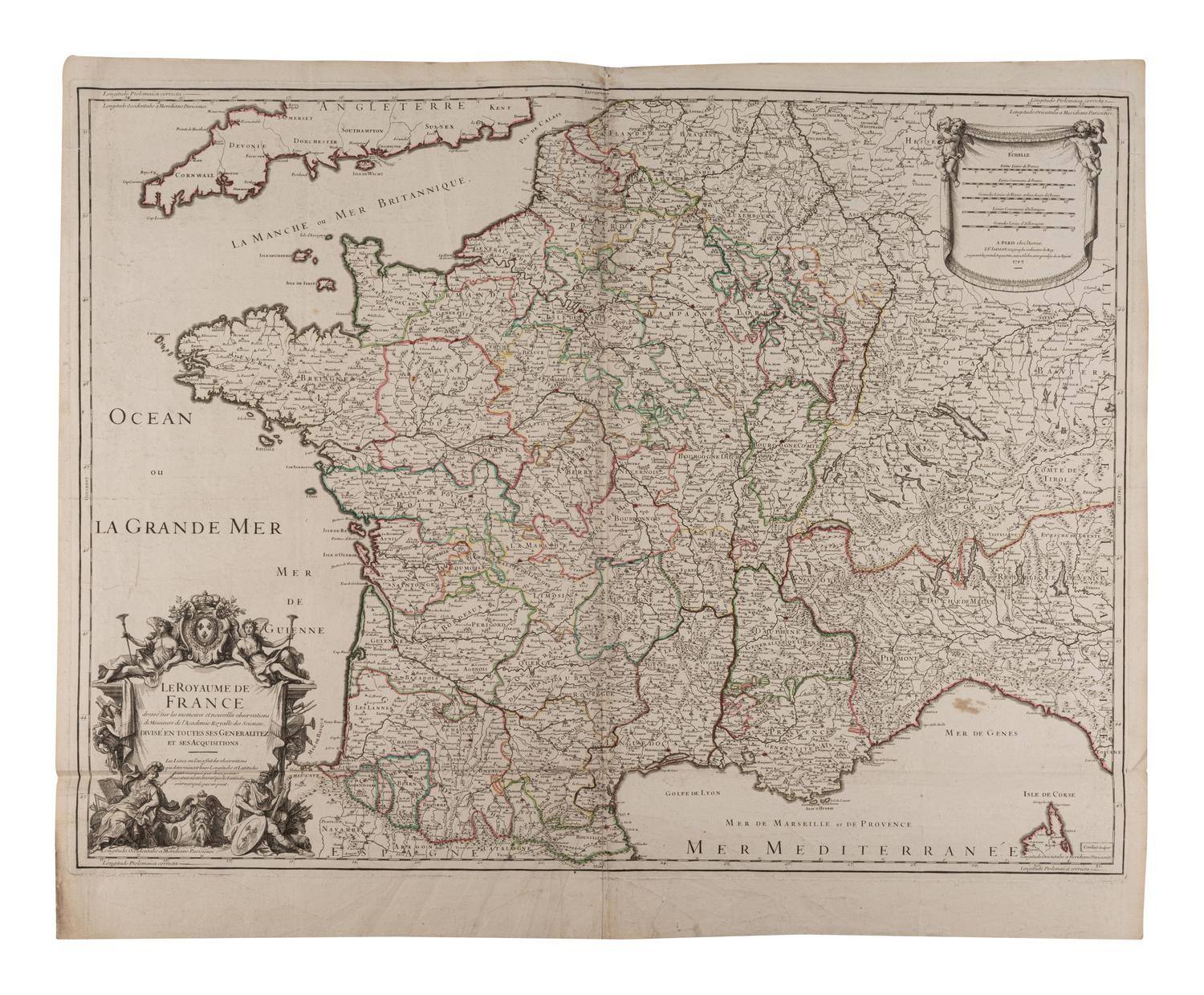[MAPS]. A group of maps, comprising: