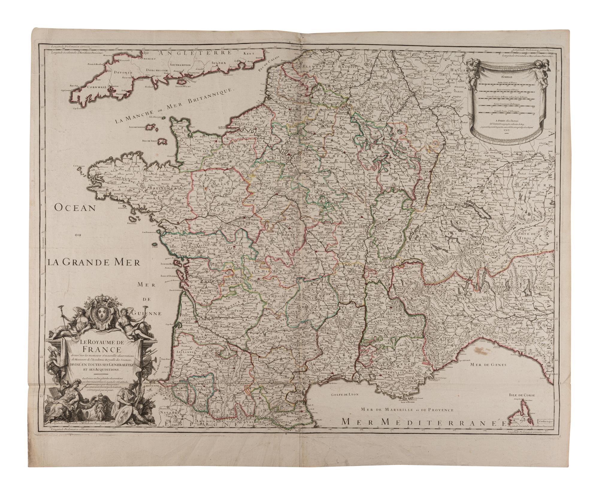 [MAPS]. A group of maps, comprising:
