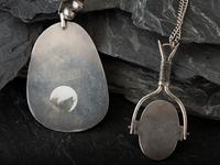 Navajo Silver and Turquoise Necklaces