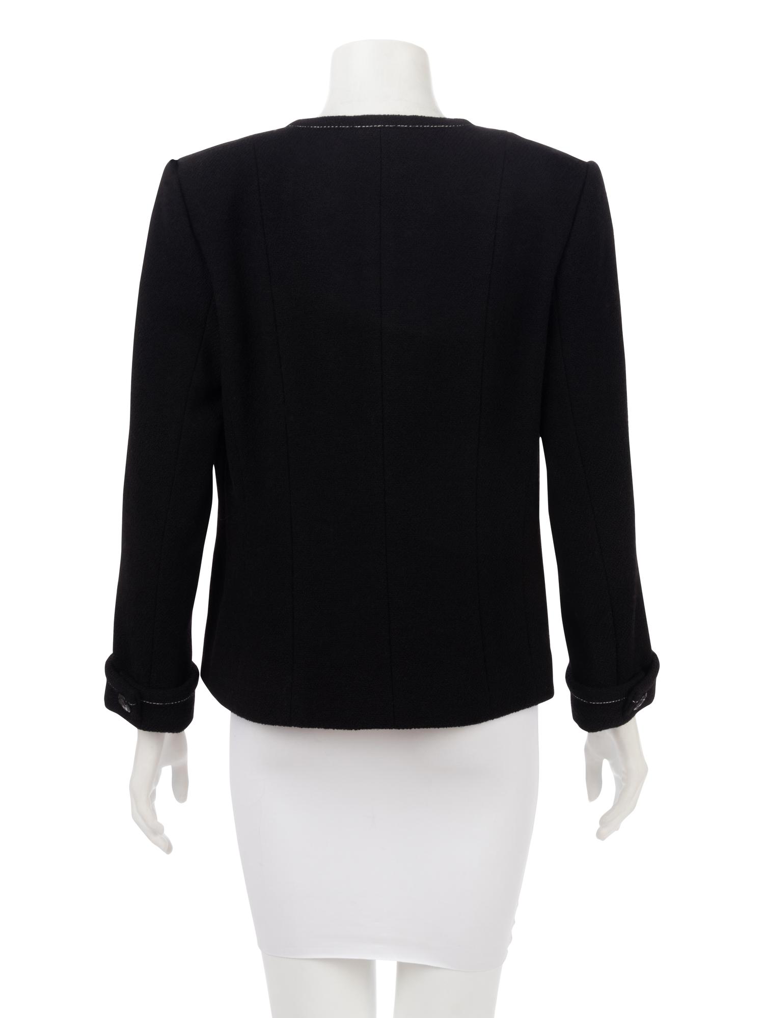 Three Chanel Pieces: One Two-Piece Skirt Suit, One Jacket, 1998
