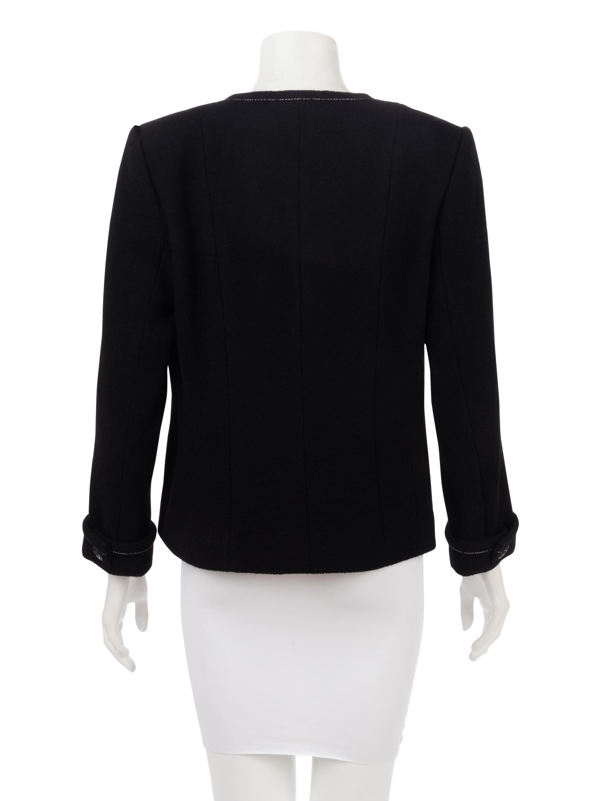 Three Chanel Pieces: One Two-Piece Skirt Suit, One Jacket, 1998