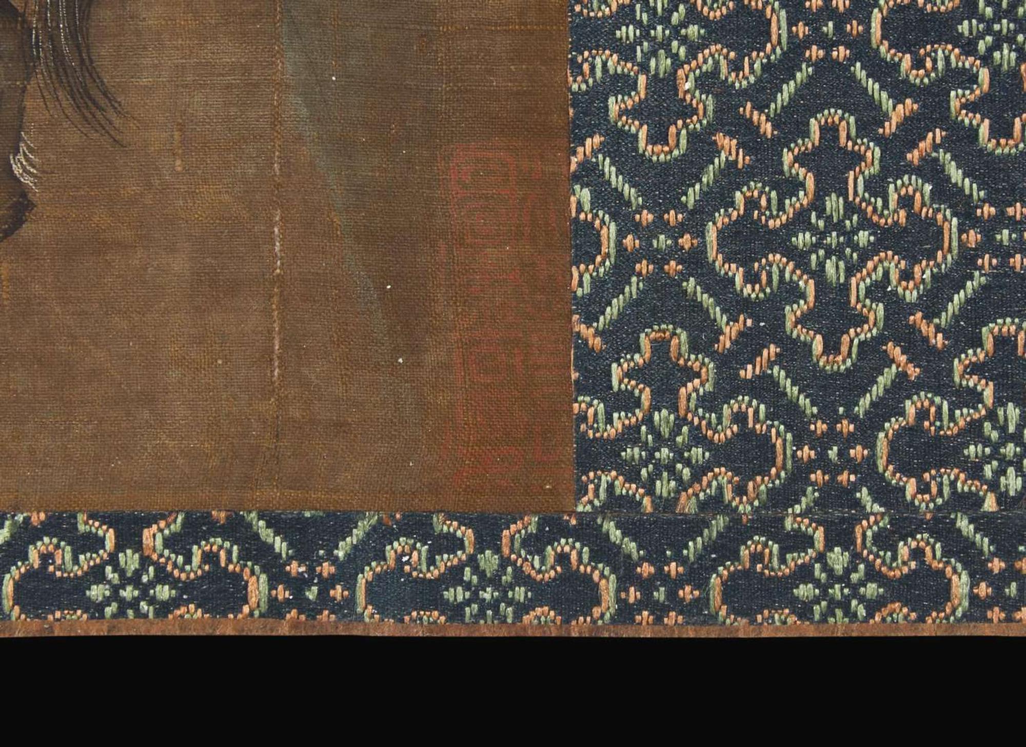 Chinese School, Qing dynasty, handscroll 狩獵圖 清