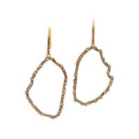 KIMBERLY MCDONALD, COLORED DIAMOND EARRINGS