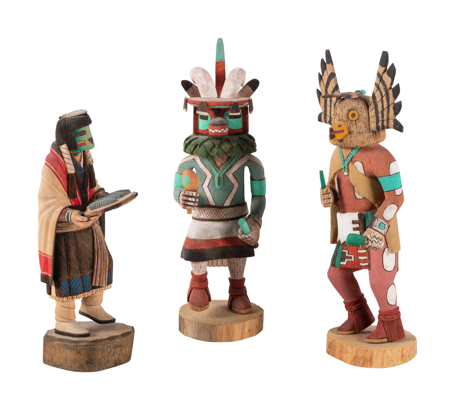 Collection of Hopi Katinas