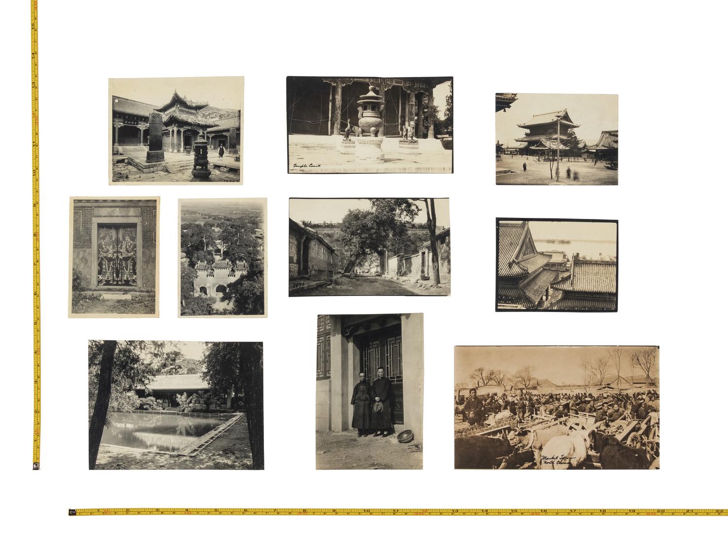 A Large Group of Photographs of Beijing, c. 1900
