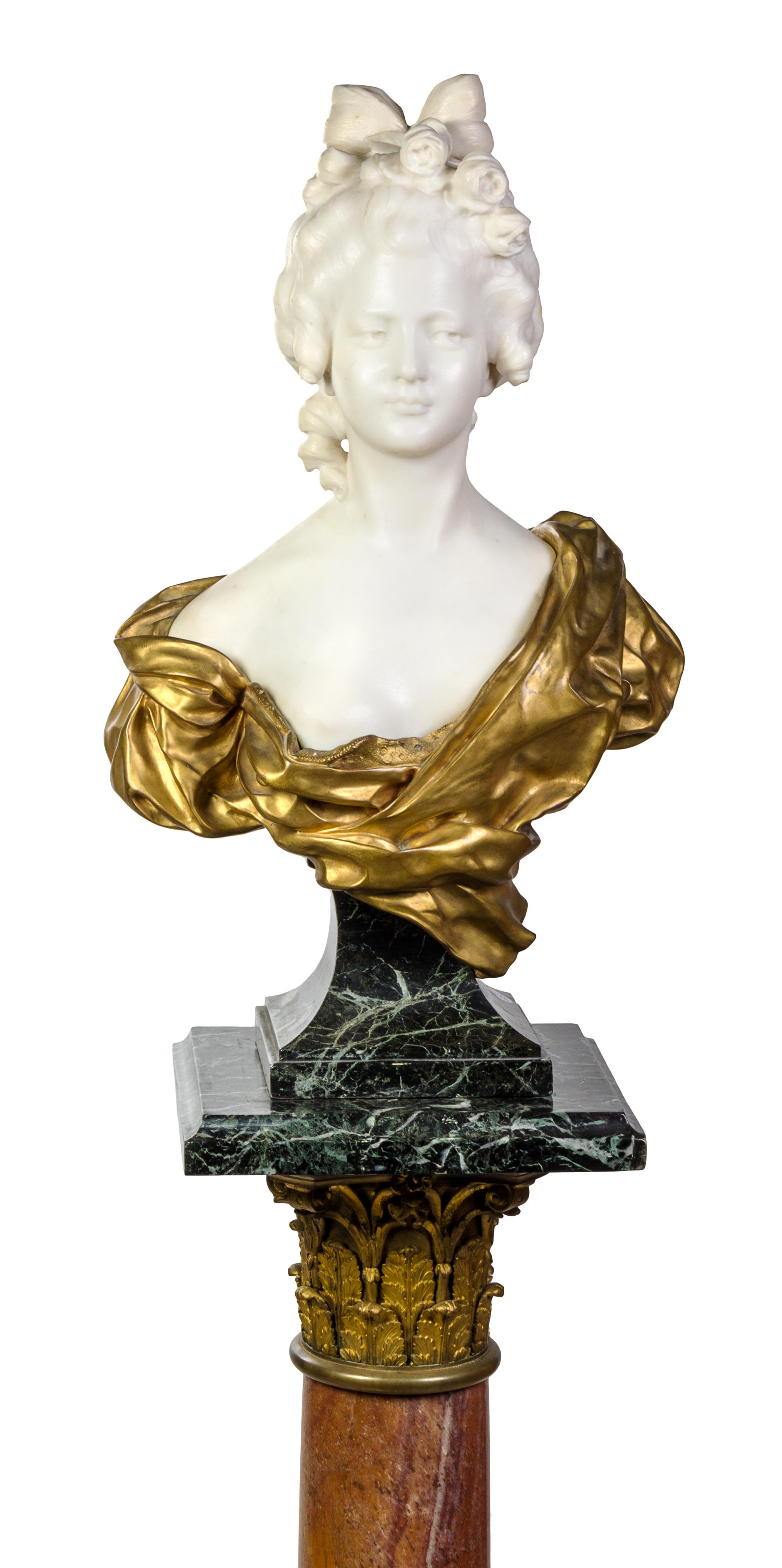 Affortunato Gory, (Italian, 1895-1925), Bust of a Lady
