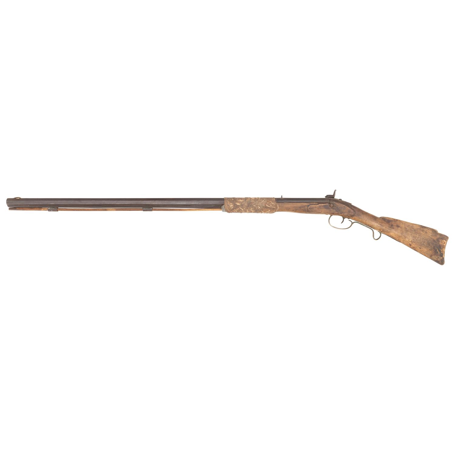 Relic Condition Half Stock Percussion Rifle by Enterprise Gun Works